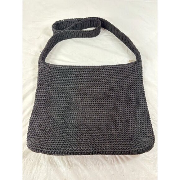 The Sak Black Knit Shoulder Bag - Picture 3 of 6